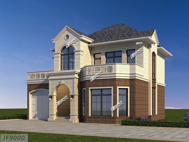 這棟2層別墅設(shè)計(jì)圖深受農(nóng)村喜愛(ài)，準(zhǔn)備好25萬(wàn)開(kāi)建