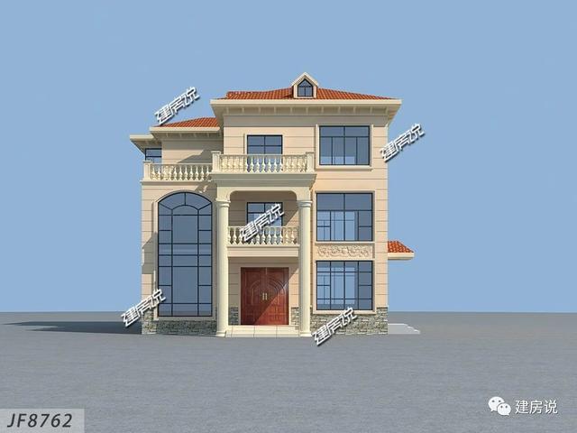 3層別墅設計圖，別墅這樣建，人人贊美又羨慕，在村里長臉