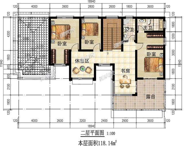 一棟美美的現代風別墅設計圖，是過好日子的開始，30萬就能建