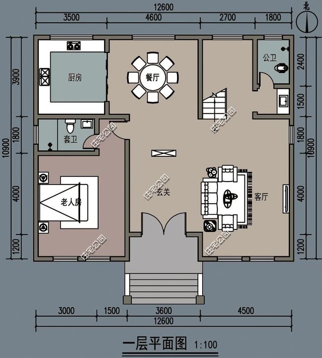 歐式別墅實在看膩，倒不如換換心情來一棟法式別墅設計圖，浪漫又有型
