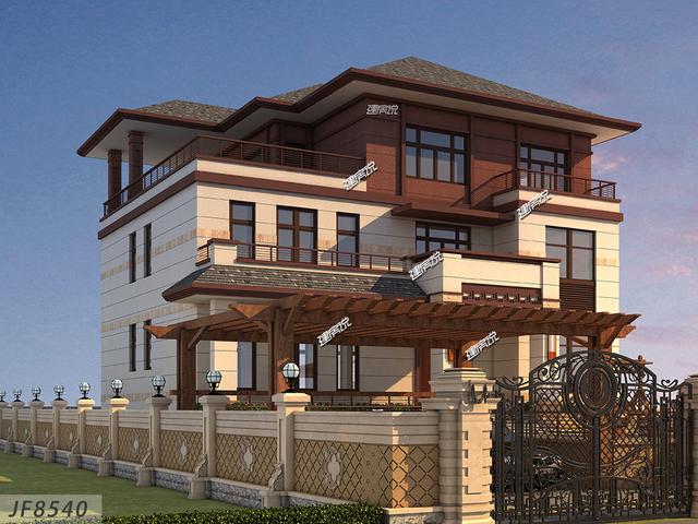 中式別墅設計圖，在農村擁有一棟漂亮大氣中式別墅，那你才算牛！