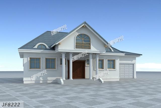 鄉村精美別墅設計圖，只要20來萬，就能實現你的別墅夢