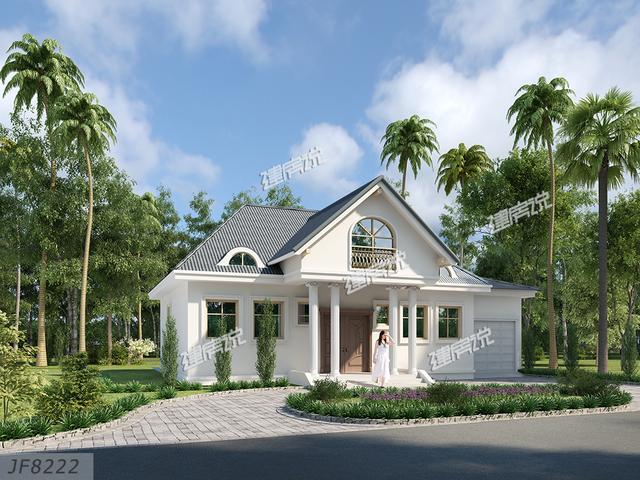 鄉村精美別墅設計圖，只要20來萬，就能實現你的別墅夢