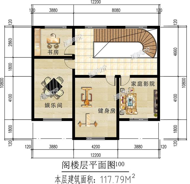 鄉村精美別墅設計圖，只要20來萬，就能實現你的別墅夢