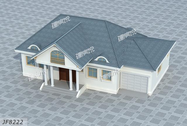 鄉村精美別墅設計圖，只要20來萬，就能實現你的別墅夢