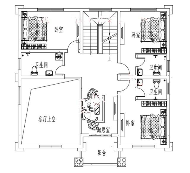 鄉村三層自建別墅設計圖推薦（帶有建成實景圖對比）