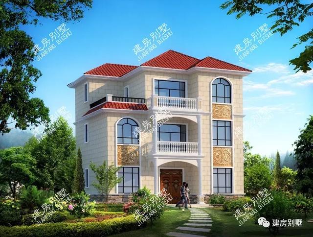 氣派的鄉村自建小別墅，都帶小堂屋設計，全國各地都適合建