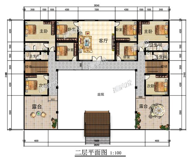 中國最美四合院設計圖，沒有人不愛，擁有一棟你真牛！