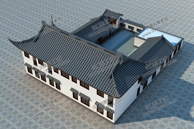 2026年鄉村自建別墅設計圖，3棟中式別墅，古色古香又不乏新意