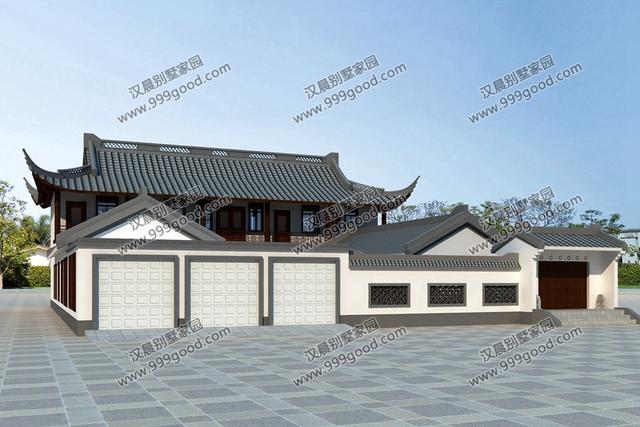 2026年鄉村自建別墅設計圖，3棟中式別墅，古色古香又不乏新意