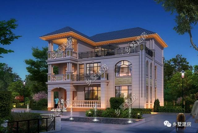 14X10米鄉村小別墅設計圖，桌球室+露臺完美設計，經典實用不落伍！