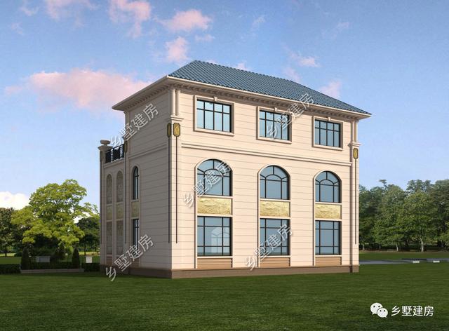 14X10米鄉村小別墅設計圖，桌球室+露臺完美設計，經典實用不落伍！