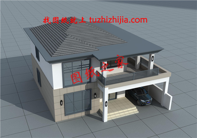 2019獨棟現代簡約風格別墅外觀圖,外觀新潮,風格獨特