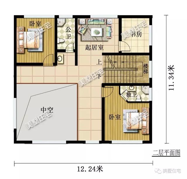 現代風美墅設計圖，清爽簡約，建一棟有面兒又有范兒