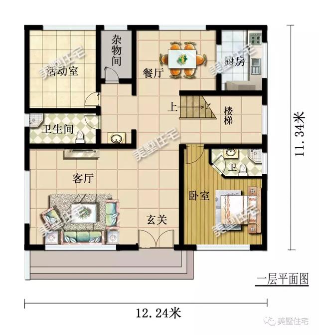 現代風美墅設計圖，清爽簡約，建一棟有面兒又有范兒