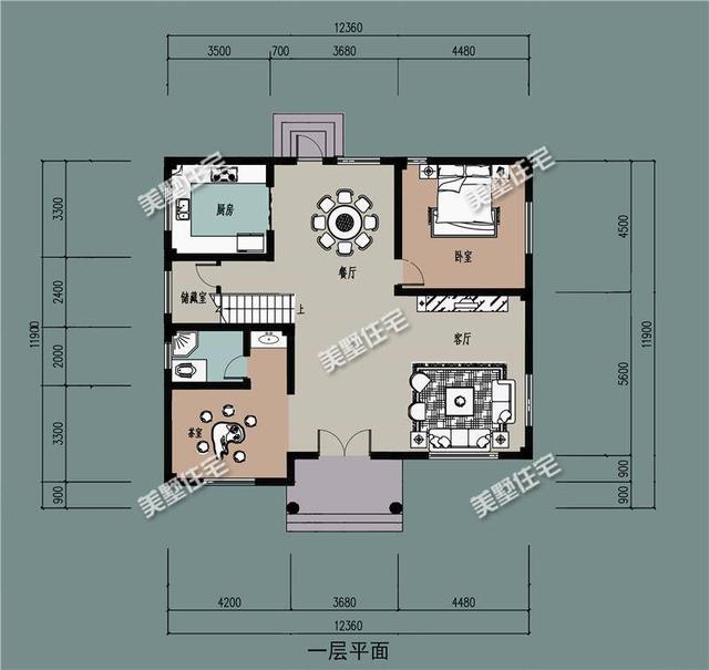 三款農村經典別墅自建房，第一款肯定有人建，第三款是小面積的首選