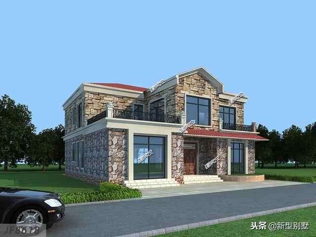 這棟經(jīng)典別墅設(shè)計(jì)圖，讓你一家日子紅紅火火