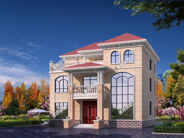 實用別墅設計圖，農村自建房不管幾層，實用便利性為首要