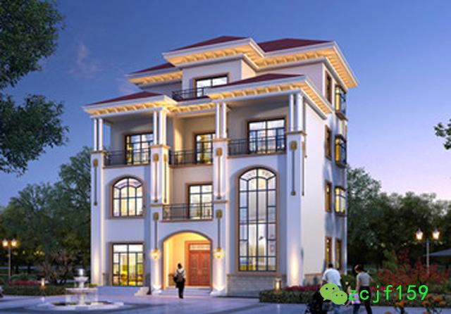 兩款輕奢別墅設計圖方案效果圖，異常的美觀，住起來也很舒適