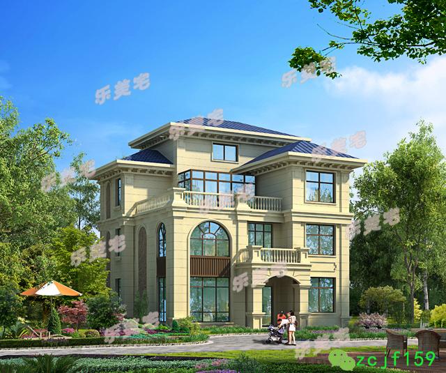 兩款輕奢別墅設計圖方案效果圖，異常的美觀，住起來也很舒適