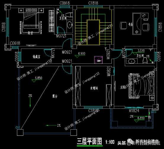 這5套小白都看得懂的別墅設計圖紙，施工簡單，造價經濟