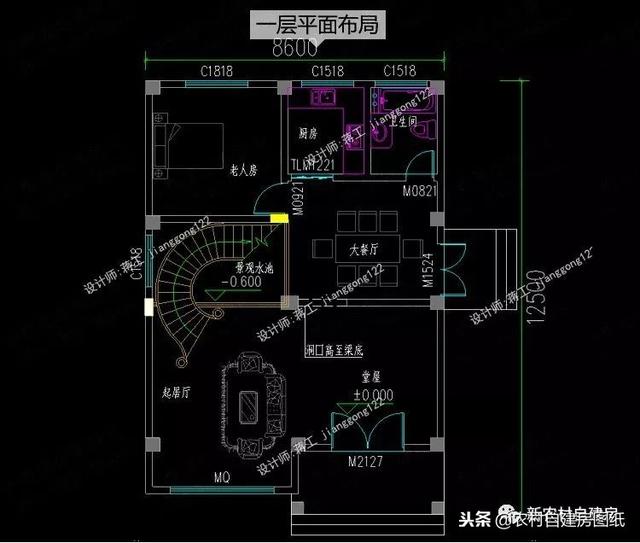 3款9X13米農(nóng)村別墅設(shè)計(jì)圖，不管怎么建都漂亮，怎么建都很劃算