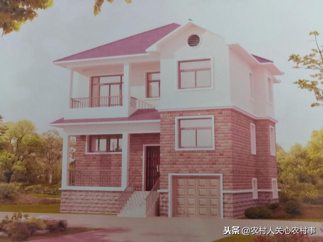 兩層小別墅設計圖，房子又耐看大氣，喜歡的可以收藏起來