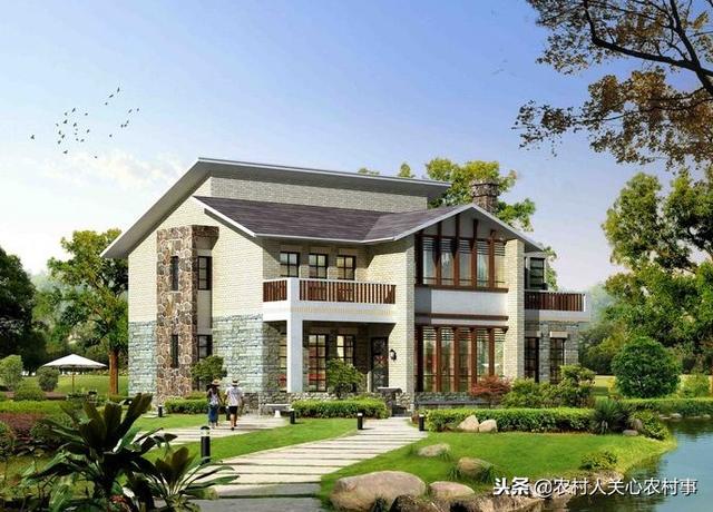 農村建房適合自己的才是最好，這幾款別墅設計戶型分享給你