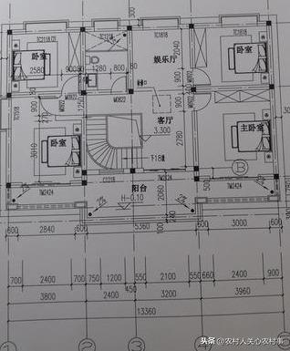 二層小洋樓建筑設(shè)計(jì)戶型圖，房子上檔次，居住也舒適