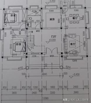 二層小洋樓建筑設(shè)計(jì)戶型圖，房子上檔次，居住也舒適