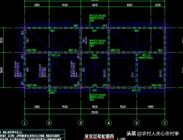 農村一層帶閣樓房屋設計圖，一層別墅一樣也可以很大氣
