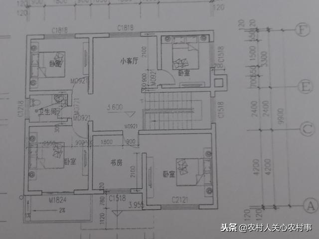 二層簡約住宅建筑設計圖，占地面積100平米，造價經濟，讓你有面子