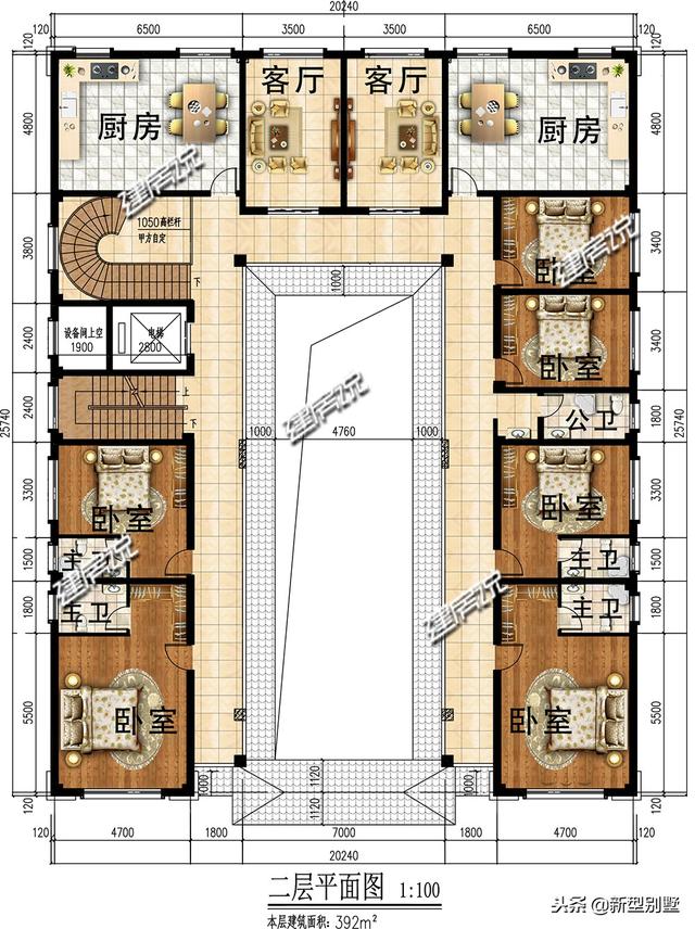 2026新款別墅設計圖，配套地下車庫，電梯，這別墅真享受