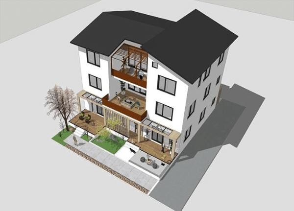 花3W定制理想別墅設(shè)計(jì)圖紙，婆家都罵我腦抽，1年后竣工全村羨慕