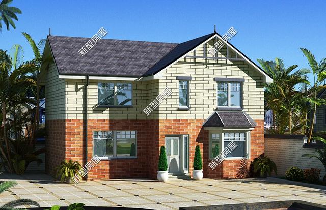 5套10米面寬的農村別墅設計圖，第4套20多萬你建嗎？