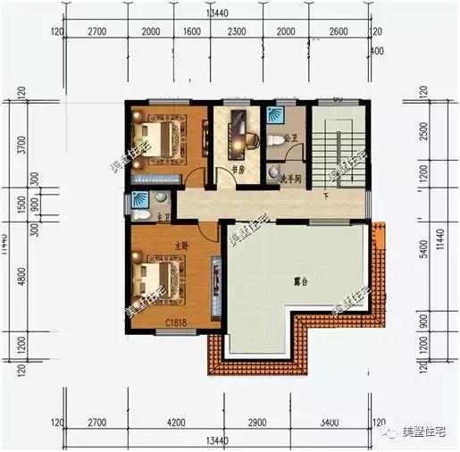 這5套三層農(nóng)村別墅設(shè)計圖，你確是要看一看，40多萬建出百萬效果