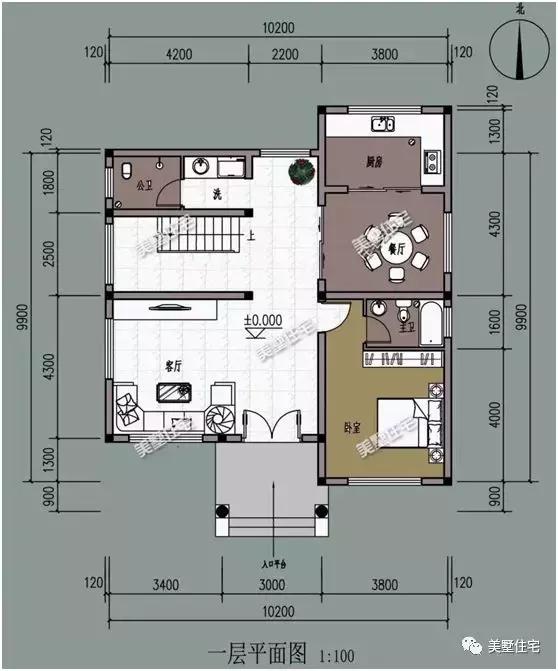 6套占地小的二層別墅設計圖，20來萬就能建，自住養老都合適