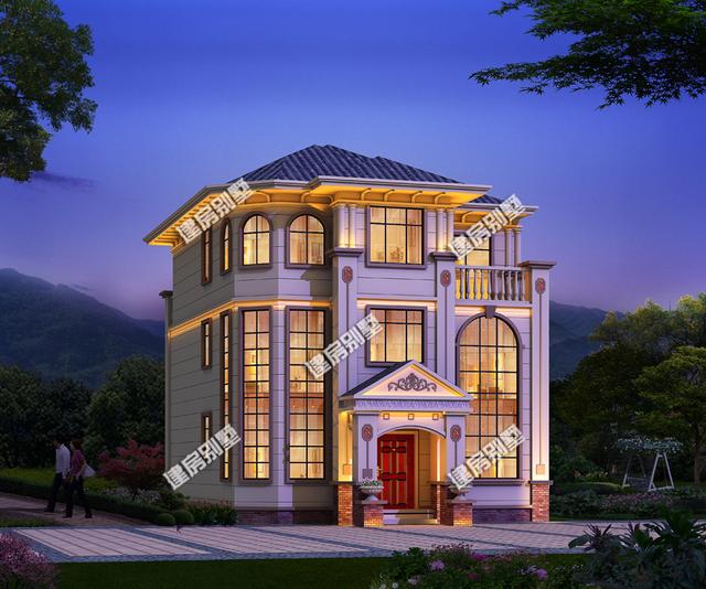 10.2x13.6意式風格三層別墅設計圖，地下酒窖讓多少人夢寐以求？