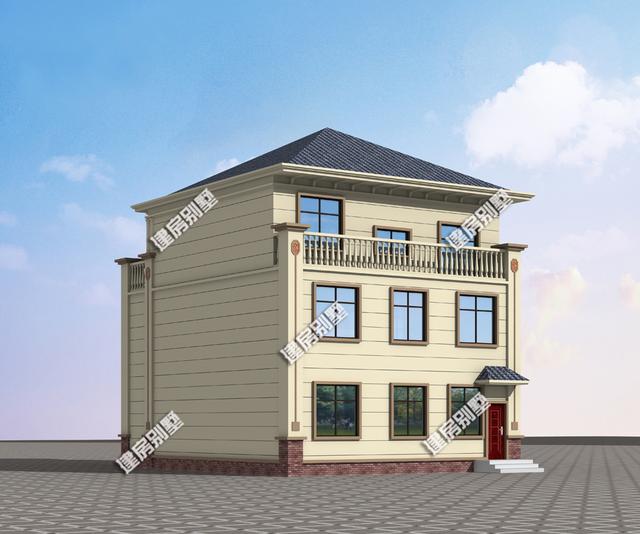 10.2x13.6意式風格三層別墅設計圖，地下酒窖讓多少人夢寐以求？