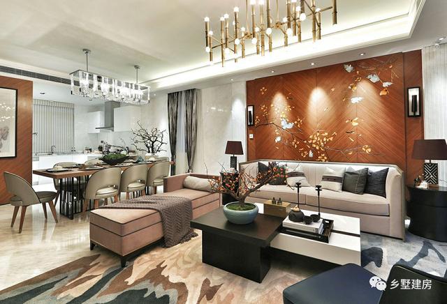 新中式鄉村自建別墅設計圖，獨樹一幟，看到最后的露臺裝修走不動路？