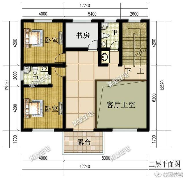 江西人喜歡的典雅低調三層別墅設計圖，功能實用造型大方