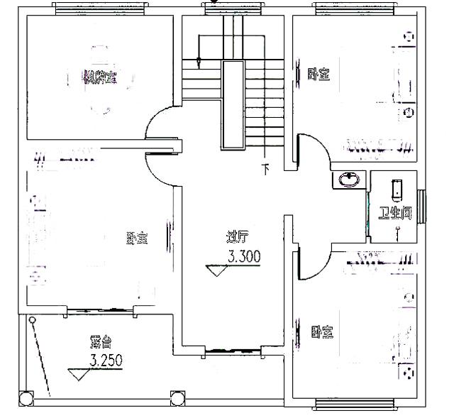 歐式田園風二層小別墅設計圖，清新自然，溫馨優雅