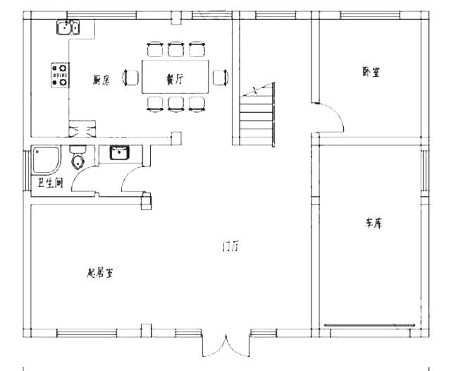 歐式風格別墅設計農村小洋樓自建房設計圖，低調典雅，明快跳躍