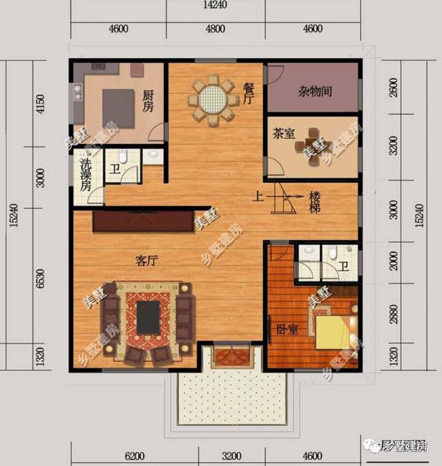 高端上檔次的現(xiàn)代風(fēng)格農(nóng)村三層別墅小洋樓，各個(gè)細(xì)節(jié)合理，不失穩(wěn)重和大氣