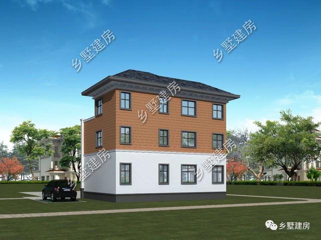 農(nóng)村自建房設(shè)計圖，整棟建筑優(yōu)雅大氣，十分適合廣大農(nóng)村的建房朋友