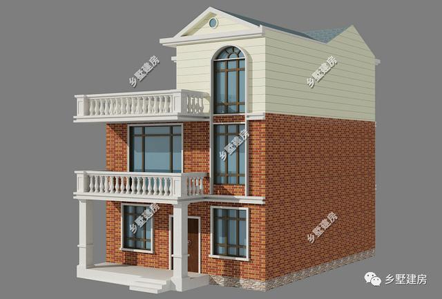 推薦一款三層別墅設計圖，設計更美觀和合理，非常大氣