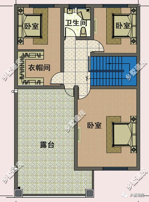推薦一款三層別墅設計圖，設計更美觀和合理，非常大氣