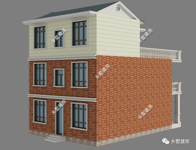 推薦一款三層別墅設計圖，設計更美觀和合理，非常大氣