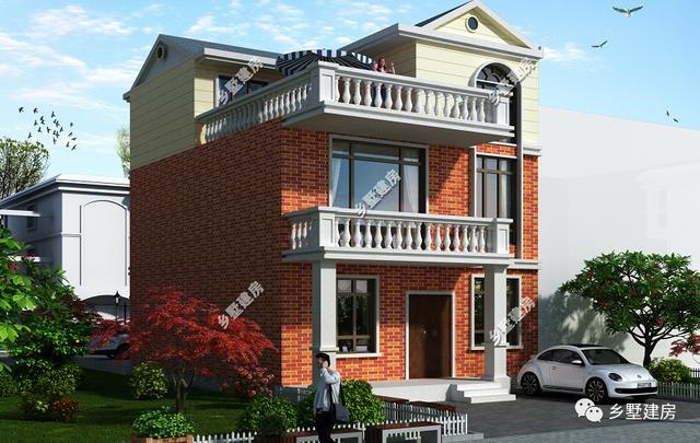 推薦一款三層別墅設計圖，設計更美觀和合理，非常大氣