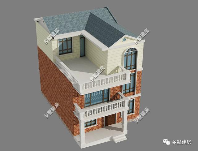 推薦一款三層別墅設計圖，設計更美觀和合理，非常大氣